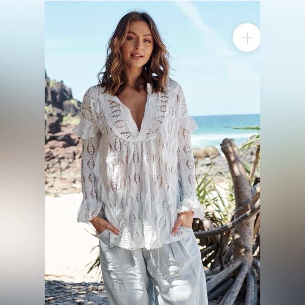NWOT size Small Free People Candy Shop tunic